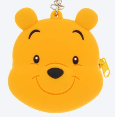 Сумка Disney Winnie the Pooh, брелок для монет, силиконовый чехол для хранения ключей Tokyo Disney Resort TDR