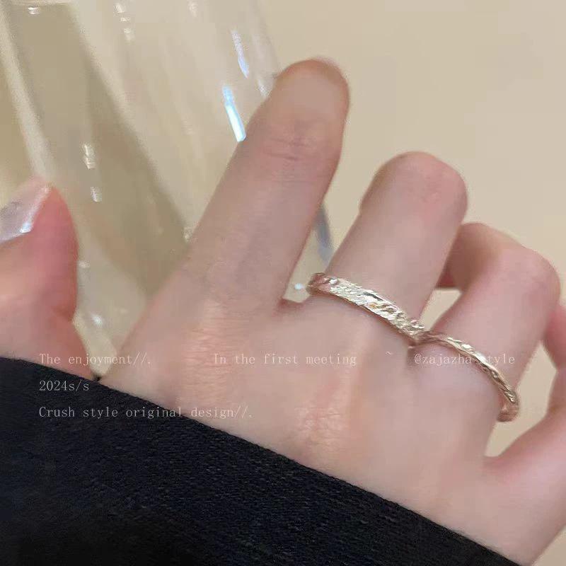 «Модное корейское кольцо на указательный палец 2025 года, милый дизайн, универсальное, для повседневного ношения»