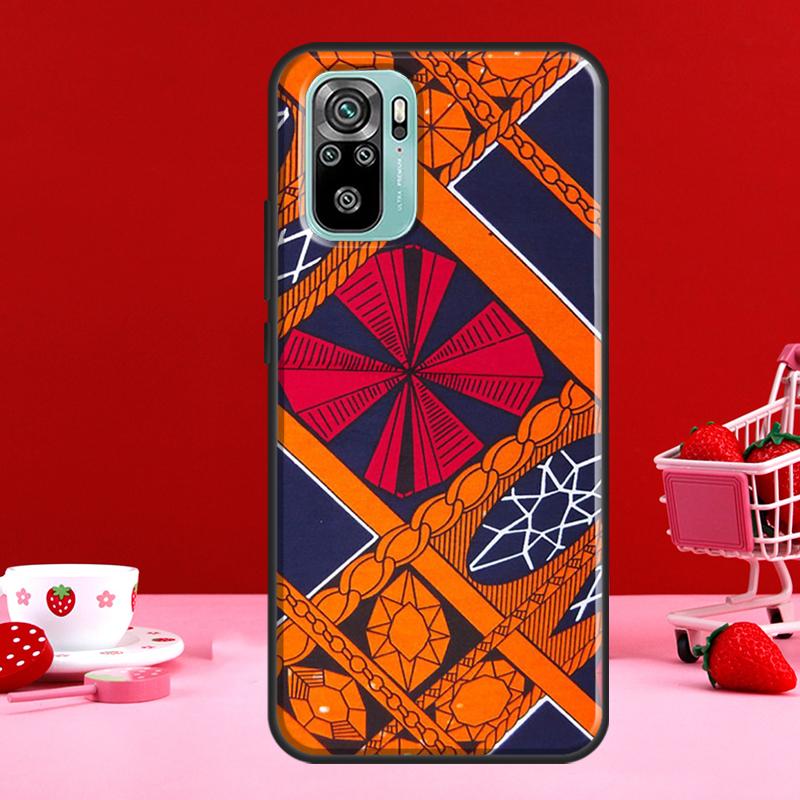 Тканевый принт в африканском стиле для Xiaomi Redmi Note 8 9 10 11 Pro Note 10S 9S 11S, чехол для Redmi 9 10 9T 9A 9C Coque
