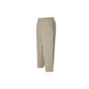 Solid Color Breathable Three-Quarter Pants With Drawstring Men Pants Khaki FB7503-247