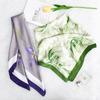 Women'S New Fashionable Atmosphere Simulation Silk Scarf Neck Protection Scarf Spring Summer Autumn Square Scarf