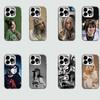 B-Billie E-Eilish Белый противоударный чехол для телефона для iPhone 16,15,14,13,12,11,Pro,XS,Max,Plus,Mini,SE