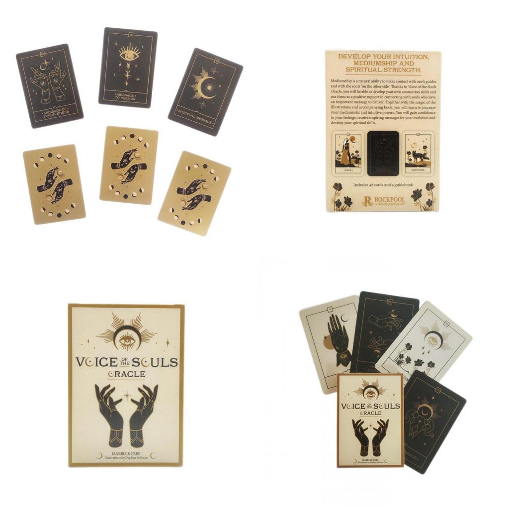 Оракул Голоса Душ Межграничная Развлекательная Настольная Игра с Картой Интерактивных Способностей)