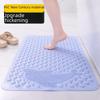 Водонепроницаемый противоскользящий коврик для ванной с присосками для душа и туалета 