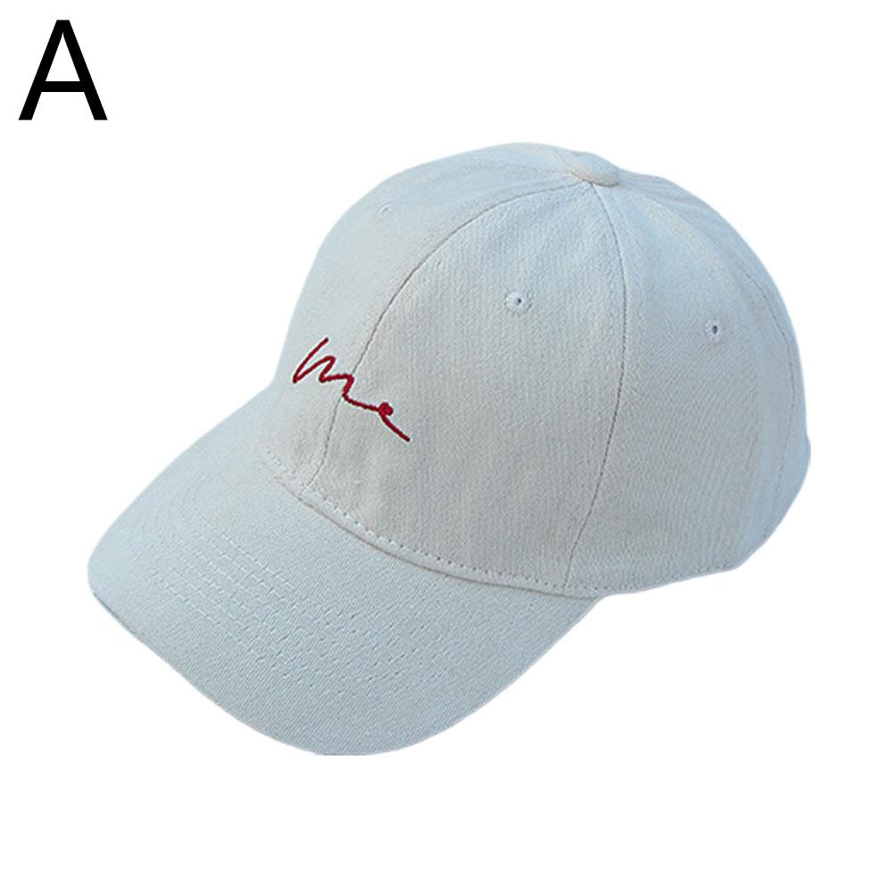Весна Лето 2025 Простая однотонная вышитая кепка от солнца Универсальная бейсболка, улучшающая форму лица C7Z3