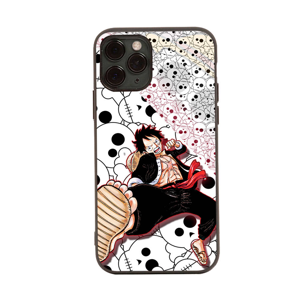 Чехол для OPPO Reno 8 6 5 Pro Find X3 A17 A3 A31 A38 A40 A53 A54 A55 A74 A76 A78 A77 A80 A94 A95 A96 Lite, черный чехол для дивана WI63 One Piece Luffy