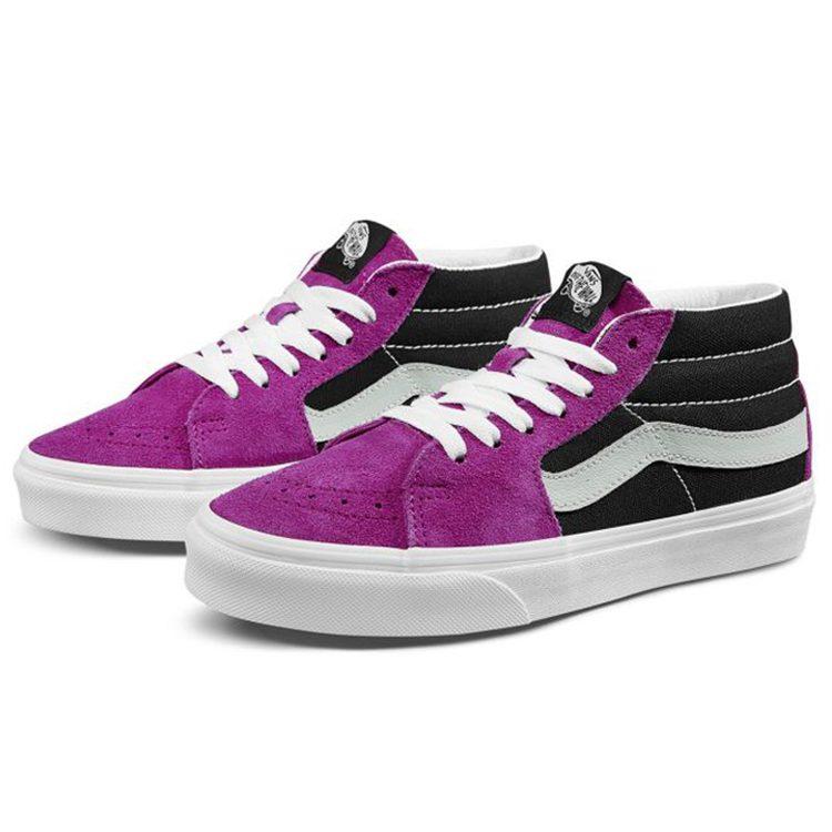 Vans Винтажный Sport SK8 Mid 'Черный Фиолетовый' VN0A3WM3TGU