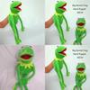 Delightful 60cm Big Kermit The Frog Plush Hand Puppet Perfect For Kids Playtime