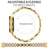 Zinc Alloy Watch Band Rhinestone Decor with Connector for Samsung Galaxy Watch7 44mm/40mm Twisted Watch Strap