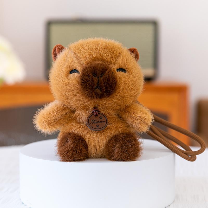Xiangdudun Райская подвеска милая панда капибара кукла кукла сумка брелок плюшевая подвеска подарок