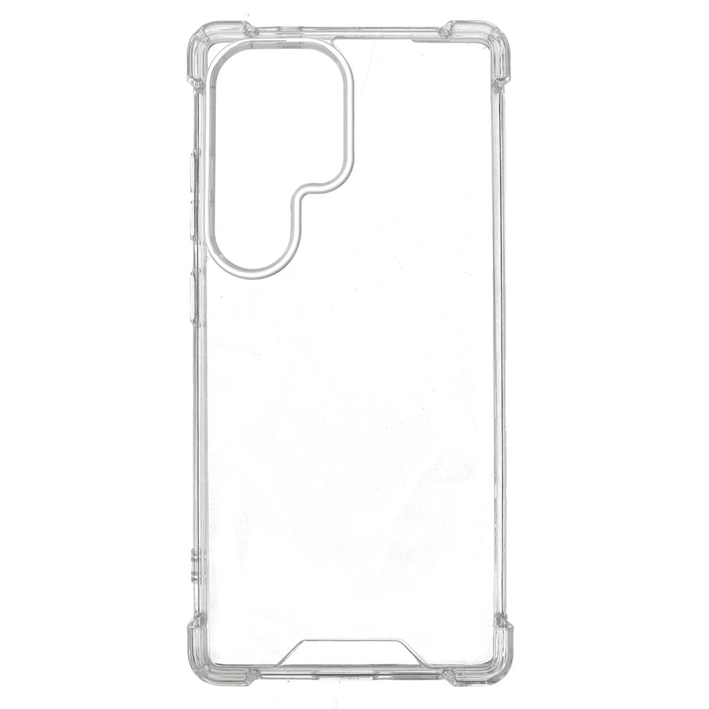 For Samsung Galaxy S25 Ultra Clear Phone Case TPU + Acrylic 1.5mm Shockproof Back Cover