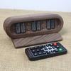IN16 Nixie Tube Tables Clock Nordic Black Walnut Modern Desk Clocks Bedroom Retro Desktop Digital Clock Interior Decorative Unique Table Clocks