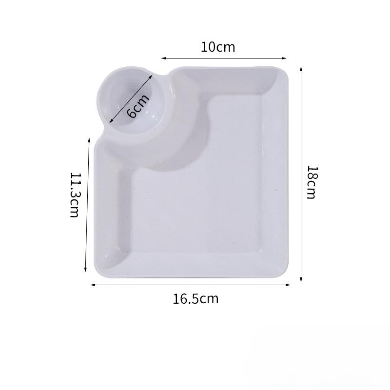 1/4 шт. Тарелка для пельменей, нескользящая, складная, пластиковая, для макания, блюдо для суши