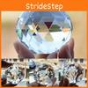 Crystal Clear Cut Sphere 50mm Faceted Gazing Ball Prisms Suncatcher Home Decor