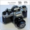 00846 Advanced Digital SLR Camera Long Lens Photo Machine 3D Model DIY Mini Blocks Bricks Building Toy for Children No Box