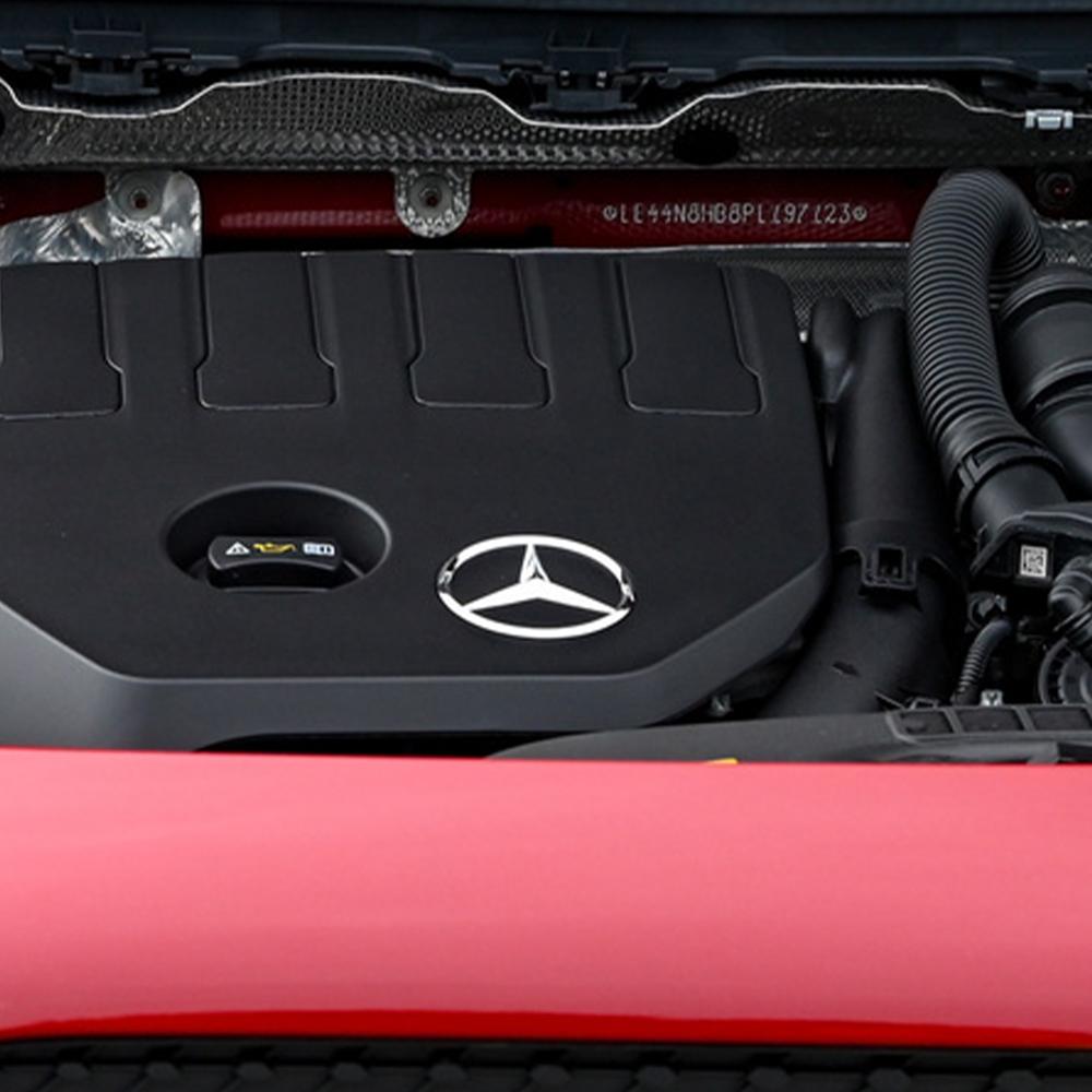 3D Metal Car Bonnet Logo Sticker Hood Decal For Mercedes Benz W204 W211 Amg W177 GLC GLK CLA GLA W211 W212 W213 C63 E300 W176