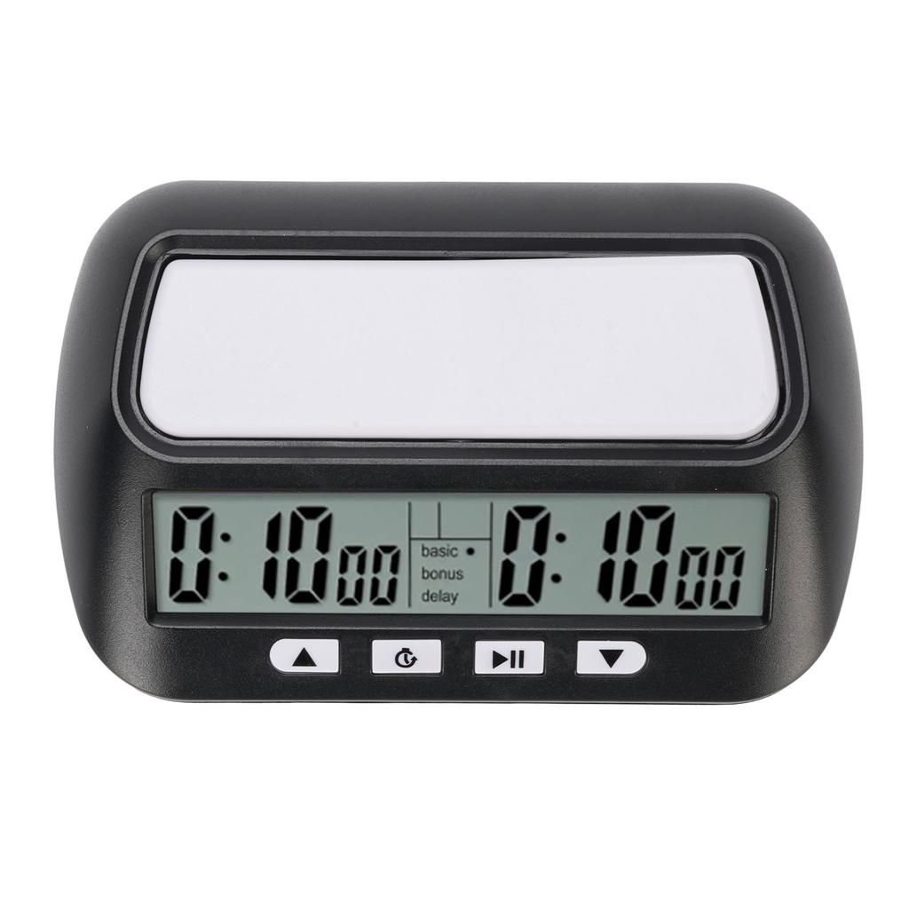 Шахматные часы Цифровой шахматный таймер Профессиональный для настольных игр Многофункциональные Портативные шахматные часы Работающие от батареек