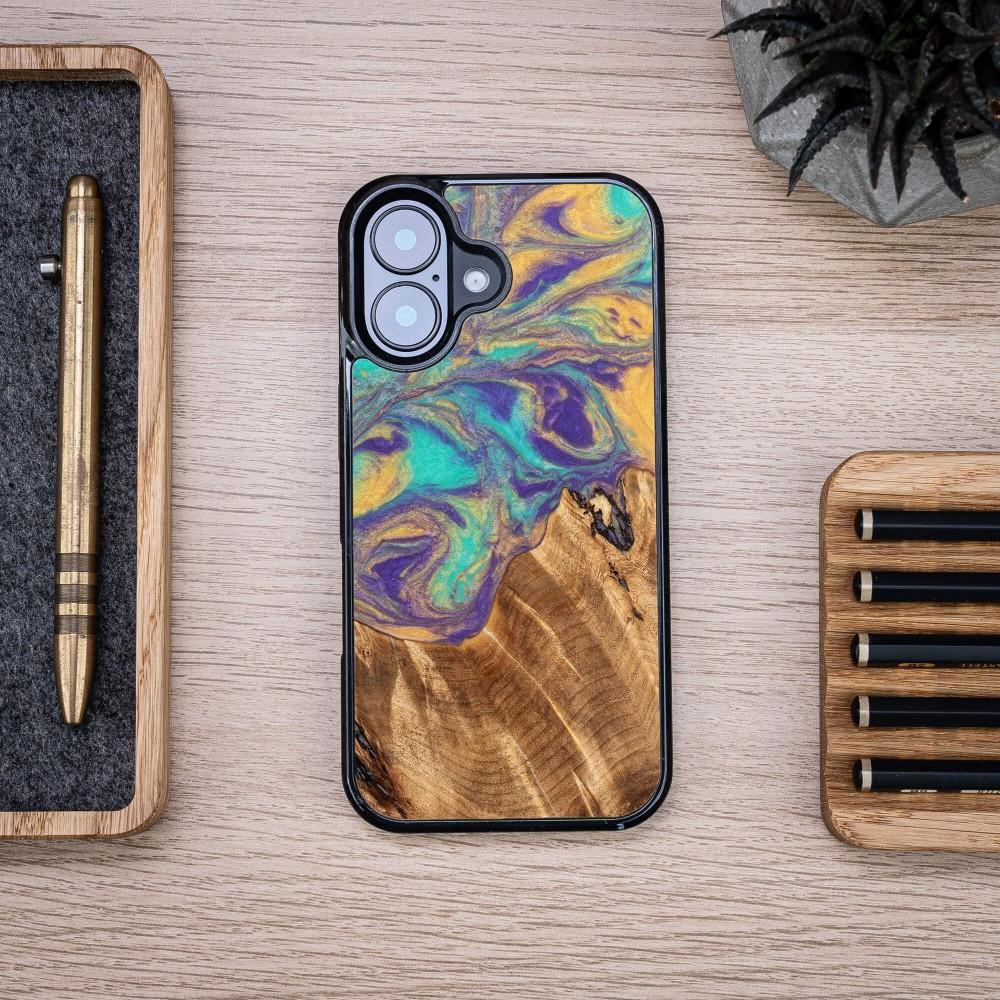 Bewood Unique Case for iPhone 16 - Planets - Mercury