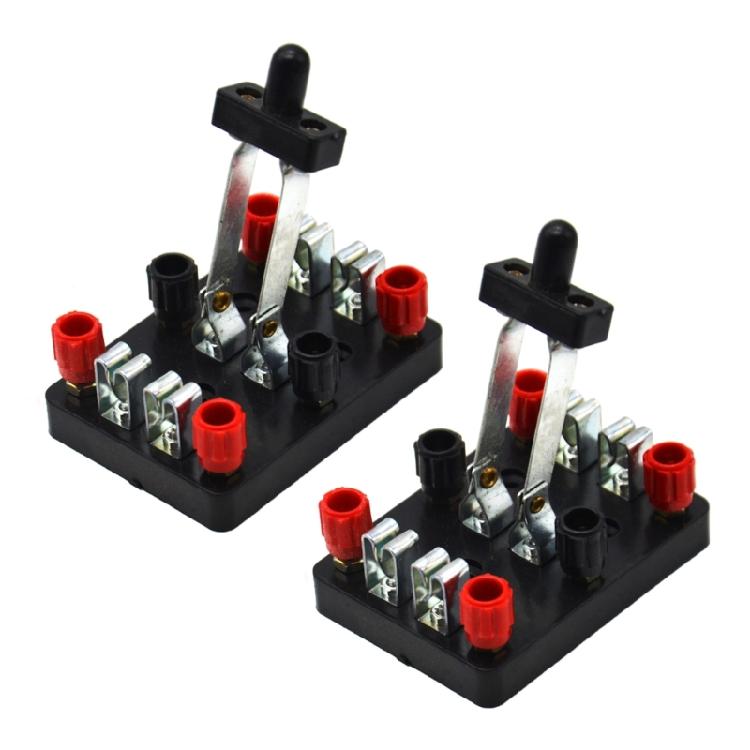 Electricity Experimental Equipment Physic Teaching Instrument Double Poles Double Throw Electrical Switch, Cutter Switch