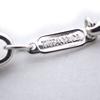 [Used] TIFFANY 925 Open Heart Omega Necklace/j1-3