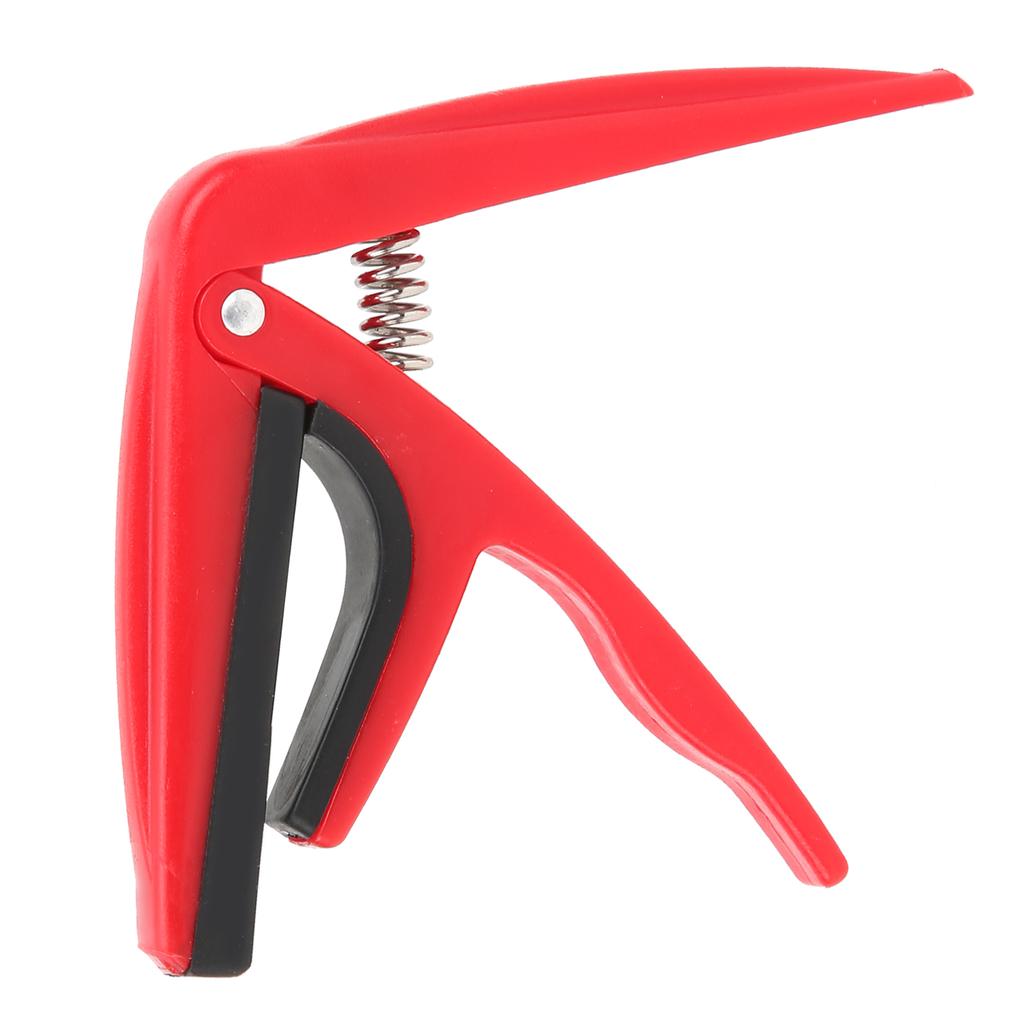 Каподастр для укулеле, пластиковый инструмент для регулировки высоты тона с пружиной, аксессуары для струнных инструментов