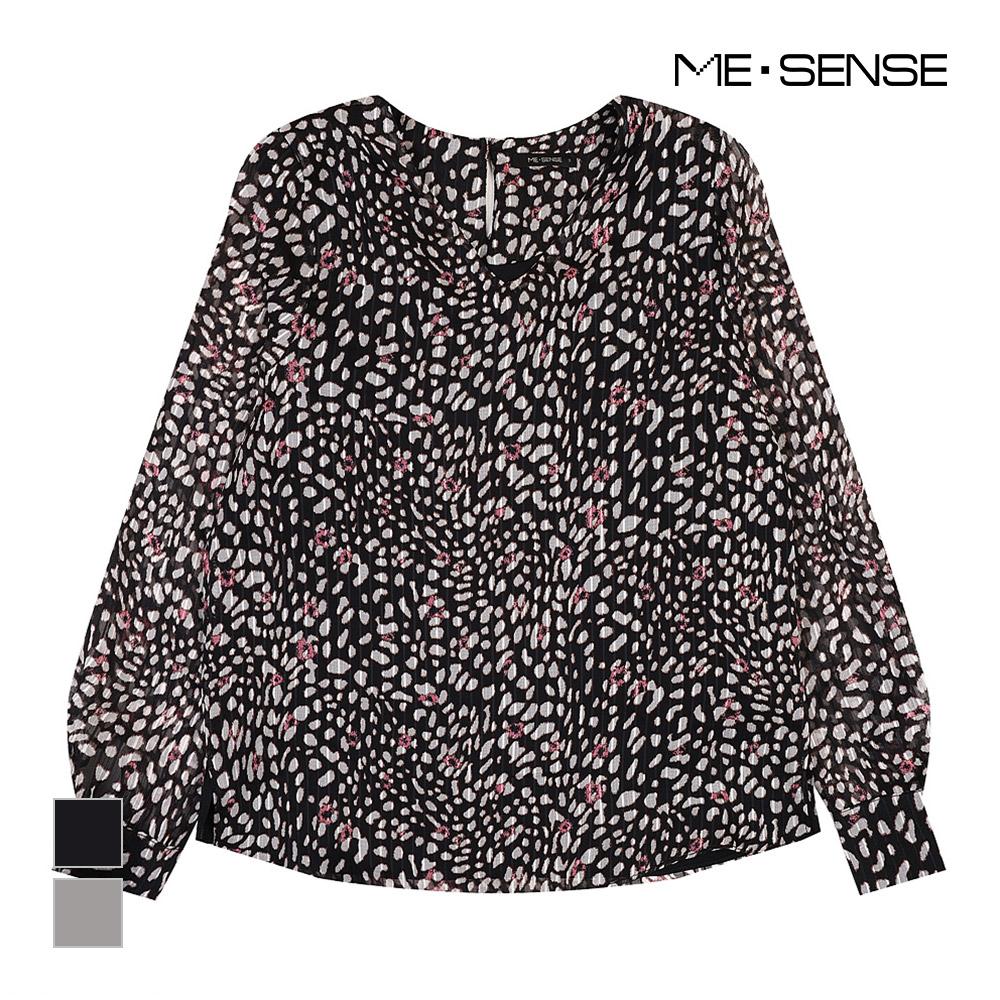 MESENSE Pattern Print Blouse_Mb49Blm202D