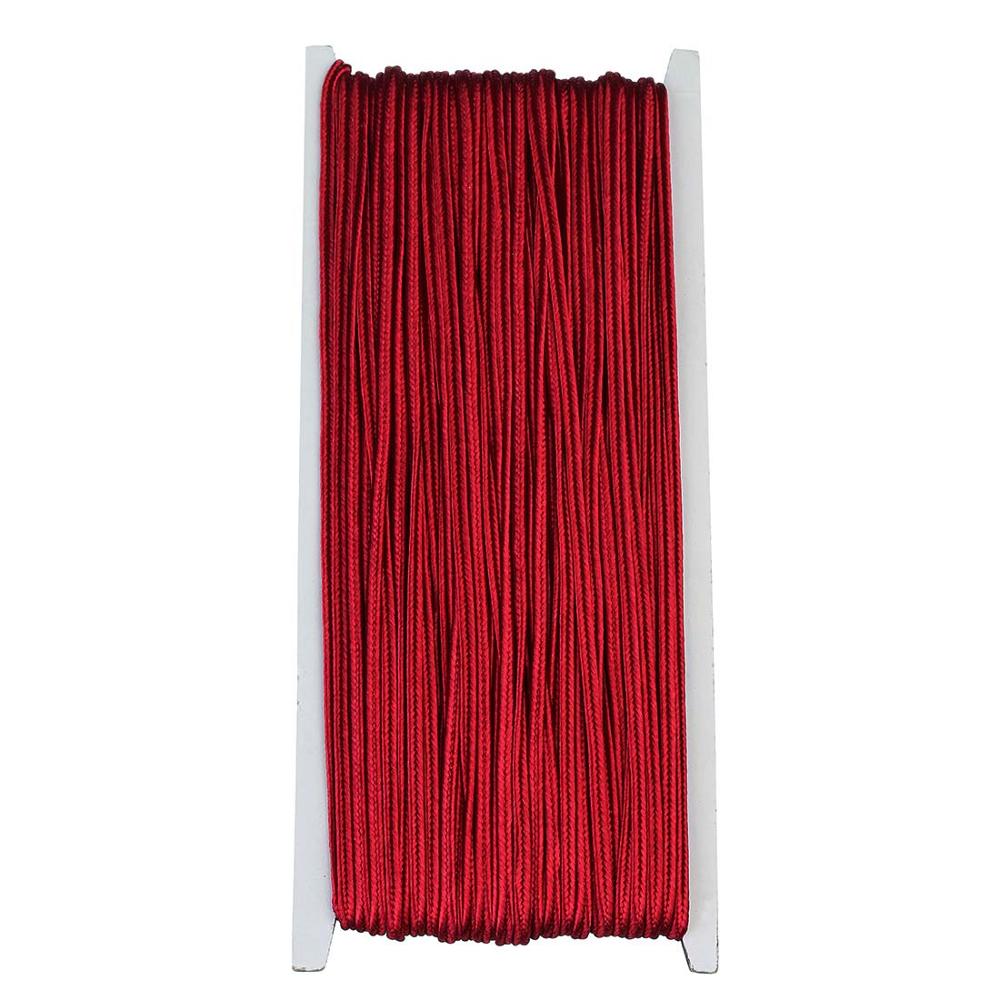 30 Yards 3mm Chinese Soutach Cord Multicolors Nylon Rope Thread Snake Belly Cord for Bracelet Jewelry Making Finding Wholesale