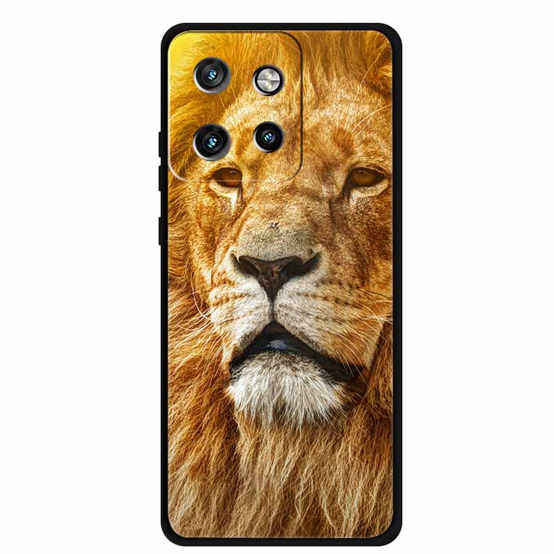 Soft Case For Motorola Moto G75 5G Cover Silicone Print Luxury Flower TPU Soft Phone Cases For Moto G75 5G Animal Colorful TPU