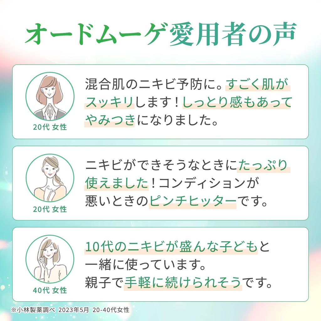 Au De Muge Medicated Moisturizing Lotion 200ml Au De Muge Series Designed To Prevent Recurring Acne and Rough Skin Contains Antibacterial and