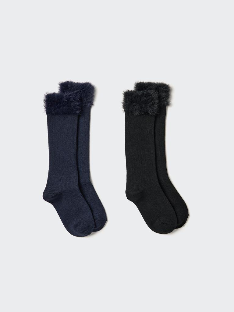 Uniqlo Женские высокие носки Heattech 2 пары