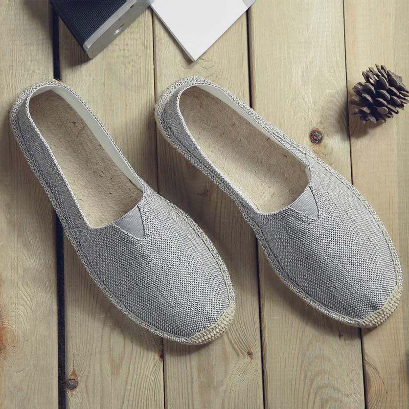 Retro Low-Top Espadrilles: Breathable, Sweat-Absorbing, Classic Loafers (Not Washable)