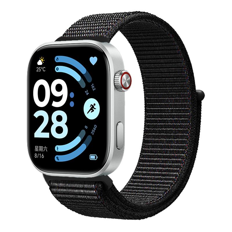 Нейлоновый ремешок-петля для Redmi watch 6 5 4 Смарт-часов Аксессуары спортивный Запасной браслет correa для xiaomi Mi band 8 9 pro Ремешок
