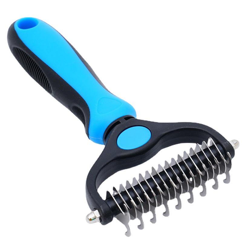 Pet Detangling Double-Sided Grooming Comb for Dogs & Cats