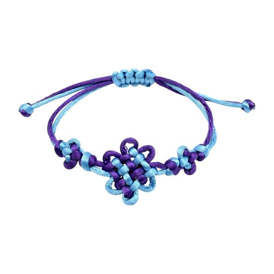 Браслет-узел Ретро плетеный браслет Ручной работы Браслет на удачу Мода