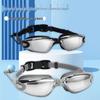 High-Definition Electroplated Silicone Adult Racing Goggles - Professional Anti-Fog Waterproof Swim Goggles