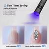 Rechargeable LED UV Nail Lamp With Timing Function UV Curing Lamp  Banknote Identification