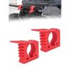 Держатель лопаты Chelhead, Красный, Резиновая манжета для крепления к рукоятке домкрата, Быстросъемный, Совместимый с инструментом, 29-35 мм, Крепление на багажник на крыше, Легкий дизайн, Дур