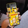 Чехол для телефона One P-Punch-Man Saitama King для Samsung Z Flip 7 6 5 4 3 Galaxy ZFlip7 ZFlip6 ZFlip5 ZFlip4 ZFlip3 5G Печатный чехол