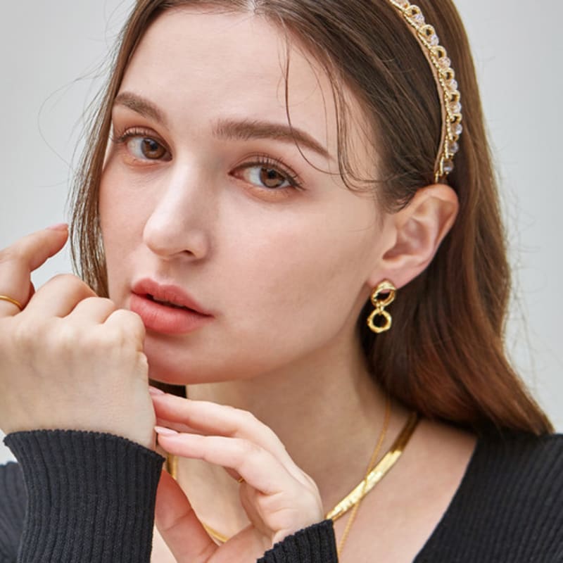 Ctwins Смелая цепочка повязка для волос