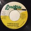 7inch Record PREZIDENT BROWN - Champion Wi Raise NONE Land Slide Musi 2005 Jamaica Reggae, Ska & Dub Used
