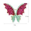 Fashion Insect Butterfly Inlaid Rhinestone Brooches For Women Clothing Coat Accessries Gifts
