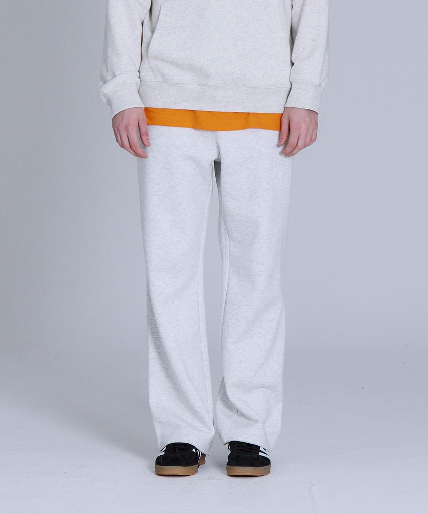 BASIC HOUSE Uni Brushed Terry Straight Fit Pants (3 Colors) Lapt7102