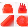 Refillable Squeeze Bottle Food Grade 3 Hole Large Capacity Condiment Bottles for Kitchen