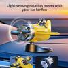 Solar Airplane Car Ornaments Aircraft Model Cars Dashboard Decorations Automotive Internal Supplies For Vehicles Table Men Women