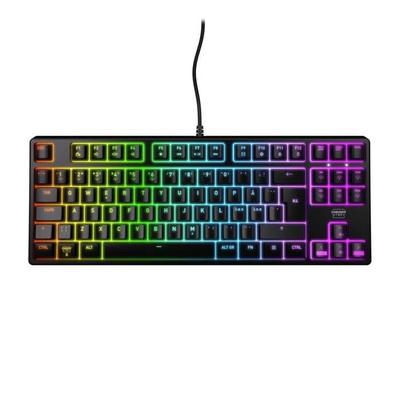 Механическая игровая клавиатура - CHERRY XTRFY K4V2 RGB TKL - Формат TKL - Черный