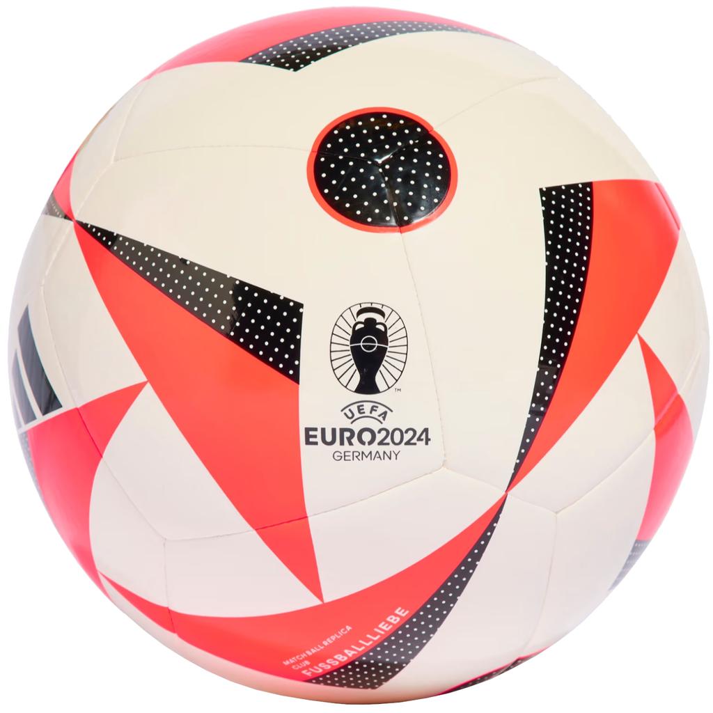 Мяч adidas Fussballliebe Club Euro 2024, унисекс, белый Футбольный мяч