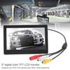 5 Inch Car TFT LCD Monitor 800x480 16:9 Screen 2 Way Video Input For Rear View Camera DVD VCD