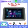 7-дюймовый Android 13 GPS автомобильный мультимедийный проигрыватель для Fiat Panda 2003-2012 без DVD беспроводной Carplay и Android Auto 4G WIFI BT 5.0 FM GPS