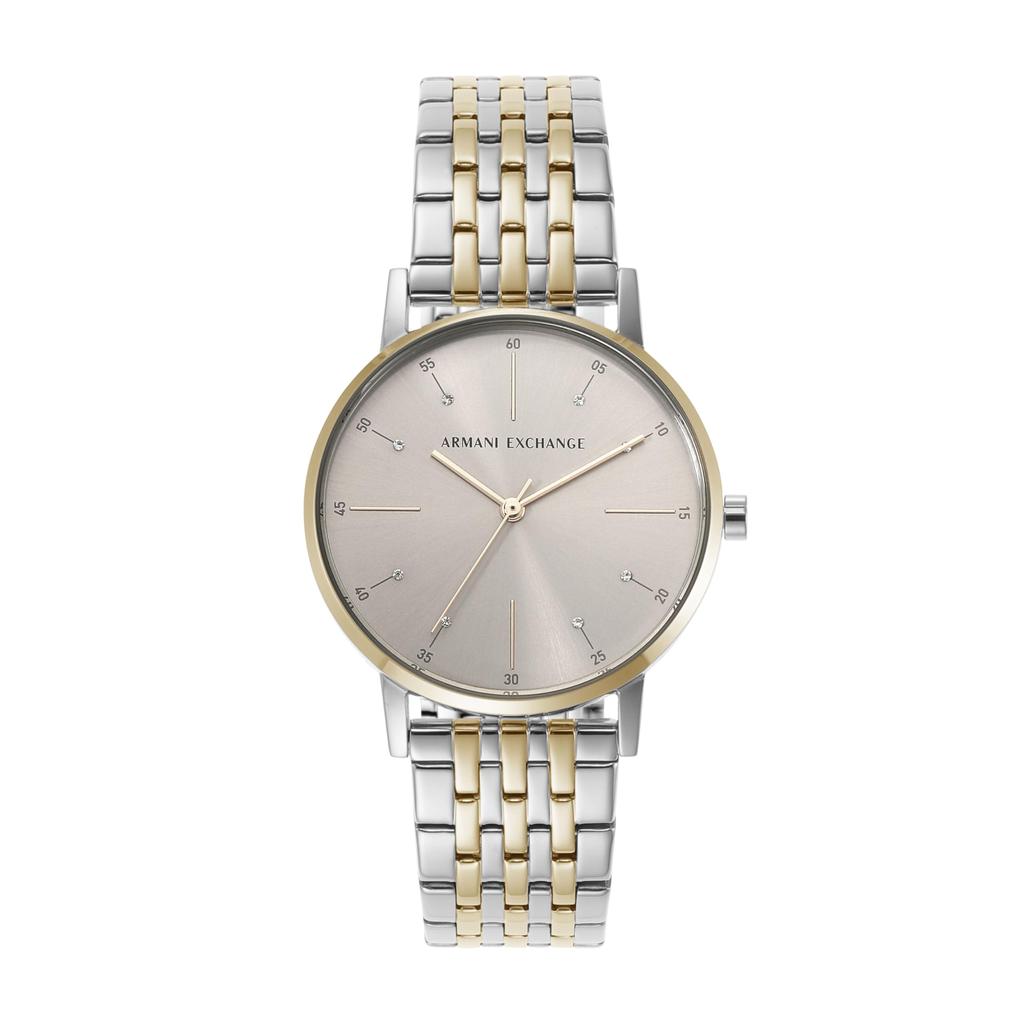 Armani Watch LOLA AX5595 Silver Gold [AX Exchange] Women's &