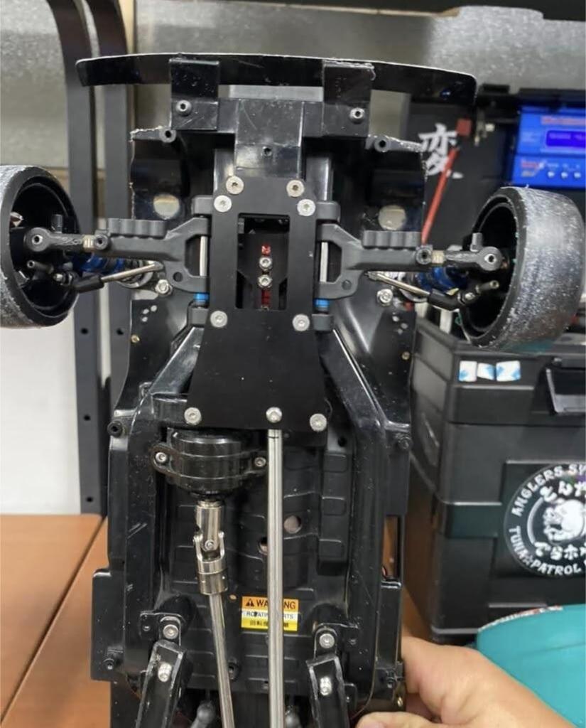 Metal Garage Japan Original Carbon Fiber RWD Drift Hentai Kit for TAMIYA CC-01 (MGCC-05C)